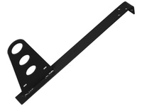 Držák protisněhových trubek na krytině z bobrovek