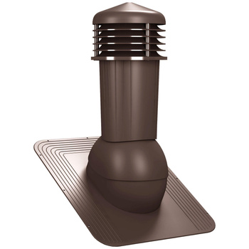 Větrací komínek Standard Plus Ø125 mm pro asfaltové krytiny s odvodem kondenzátu