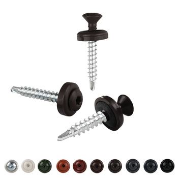 Klempířský šroub 4,8 × 35 mm Torx s podložkou EPDM