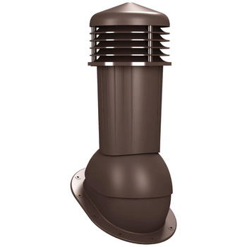 Větrací komínek Normal Plus Ø125 mm pro ploché střechy s odvodem kondenzátu