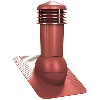 Větrací komínek Standard Plus Ø125 mm pro asfaltové krytiny s odvodem kondenzátu