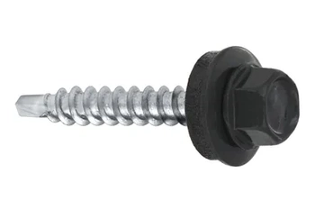Farmářský šroub s podložkou EPDM do plechu pro dřevo 4,8 x 35 RAL 7016 250ks