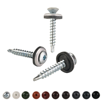 Klempířský šroub 4,8 × 35 mm Torx s podložkou EPDM